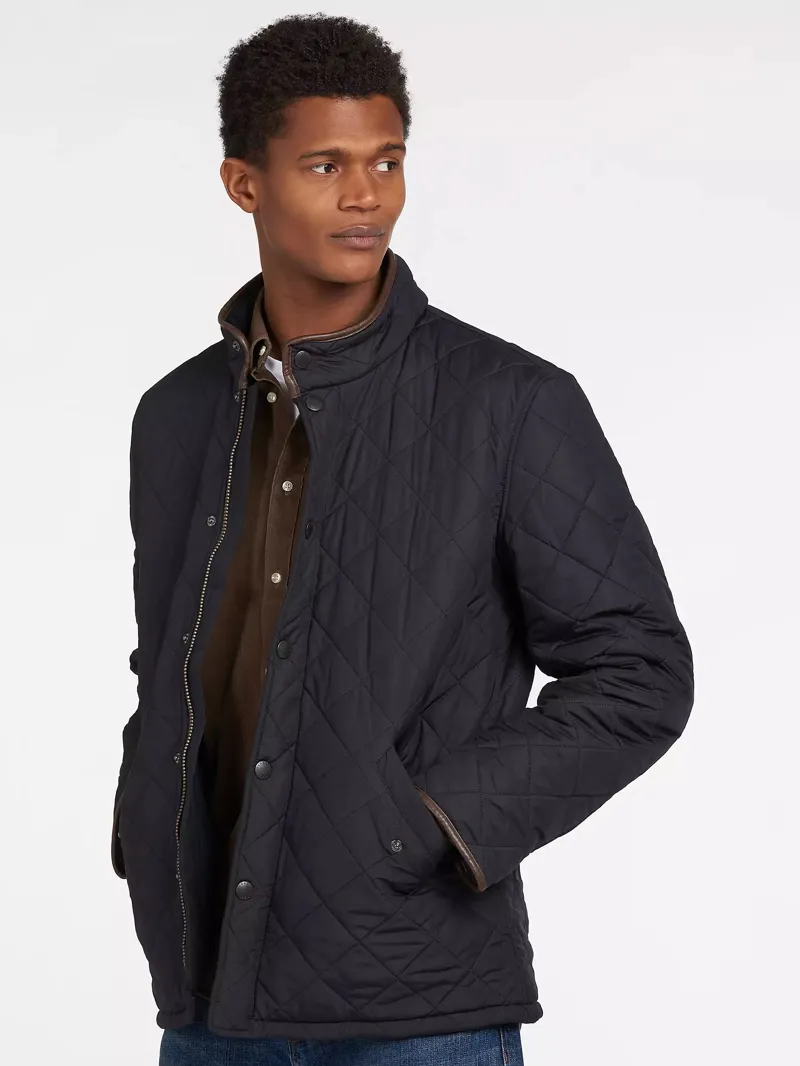 Barbour Powell Quilted Jacket Navy-1